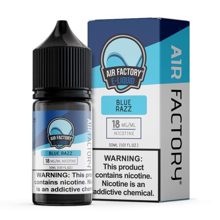 Blue Razz by Air Factory Salt eJuice 30mL (Salt Nic) With Packaging