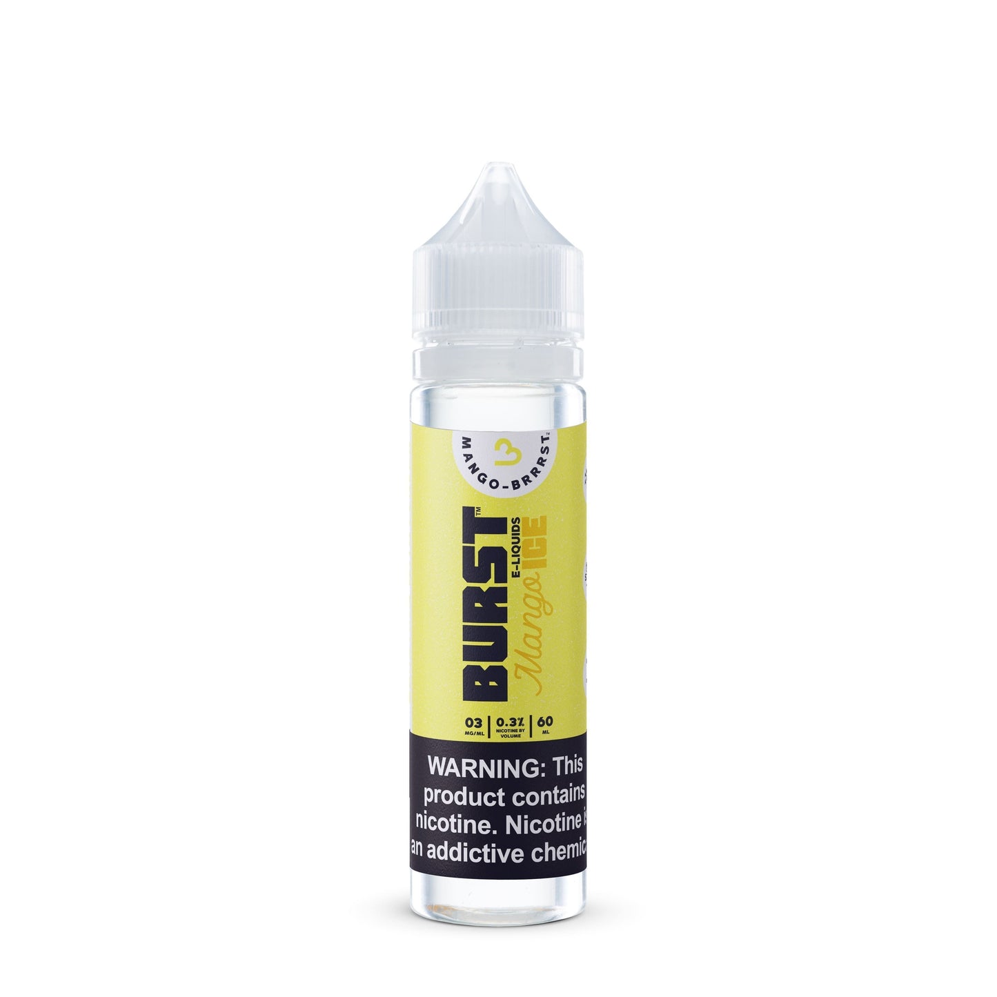 Mango Ice by Burst 60mL (Freebase) Bottle