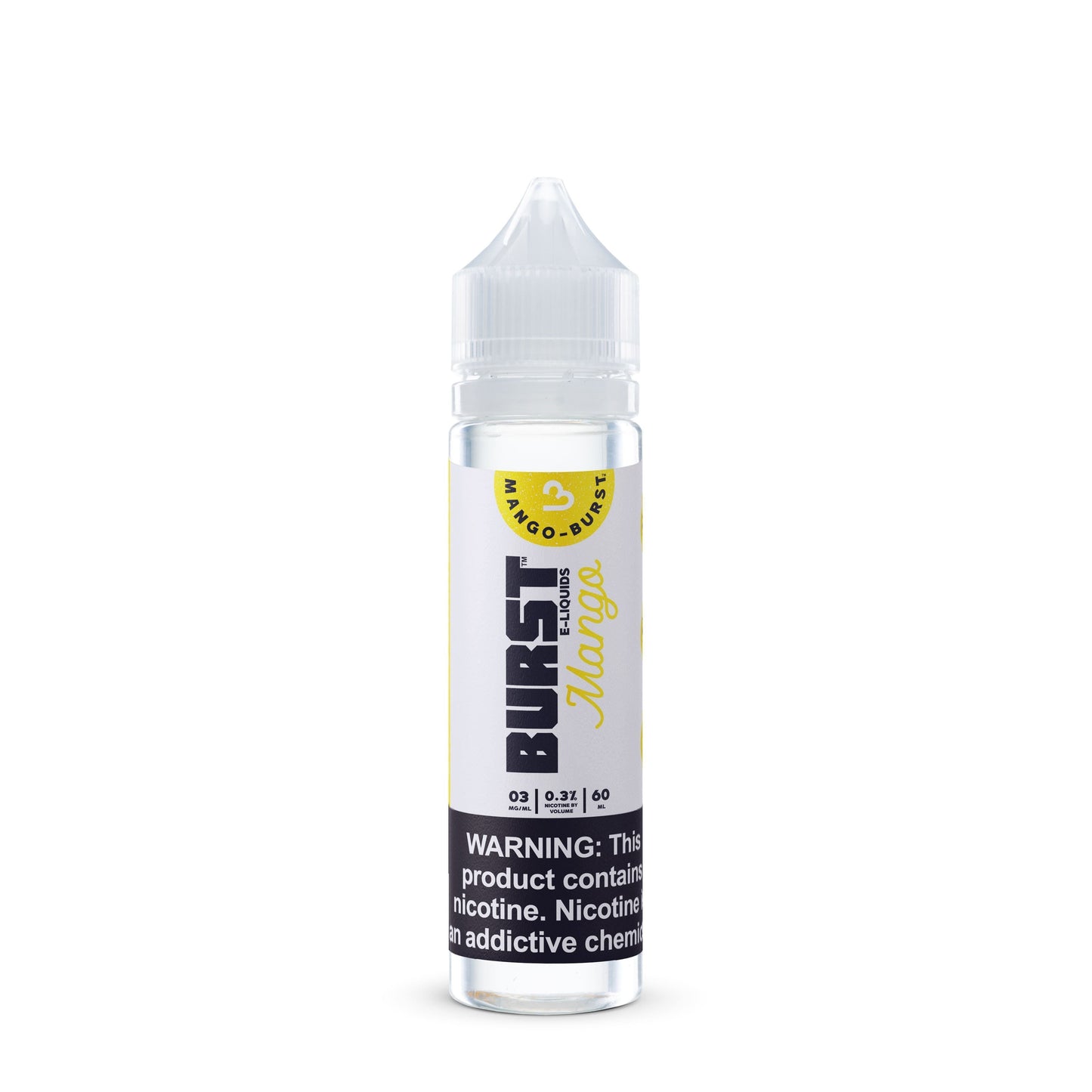 Mango by Burst 60mL (Freebase) Bottle