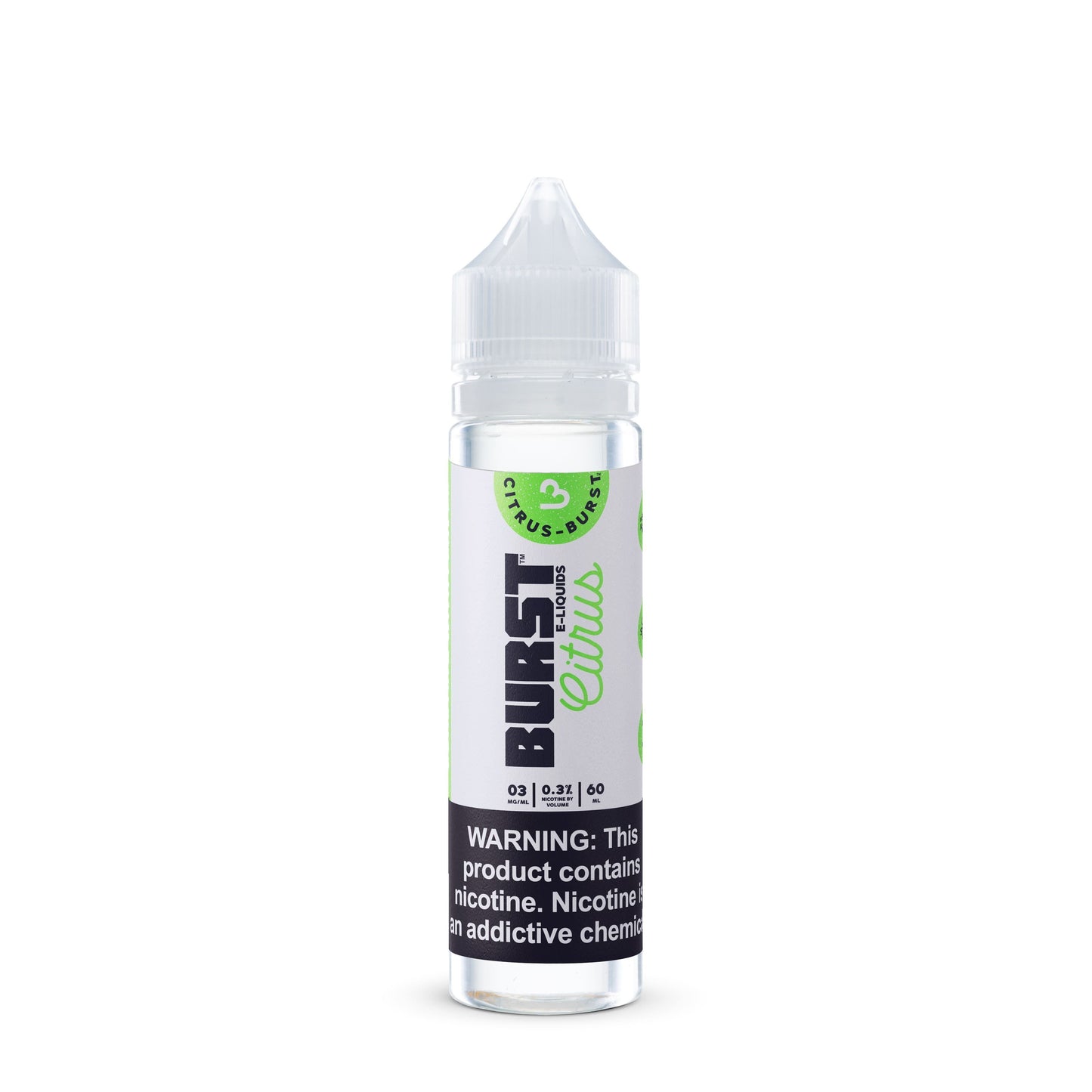 Citrus by Burst 60mL (Freebase) Bottle
