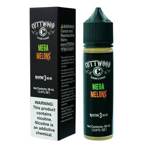 Mega Melons by Cuttwood eJuice 60mL (Freebase) with Packaging