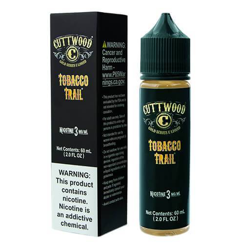 Tobacco Trail by Cuttwood eJuice 60mL (Freebase) with Packaging
