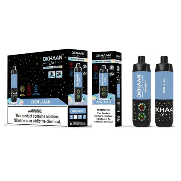 Dkhaan Infinity - Dispo 25000Puff, 20mL | Don Juan with Packaging