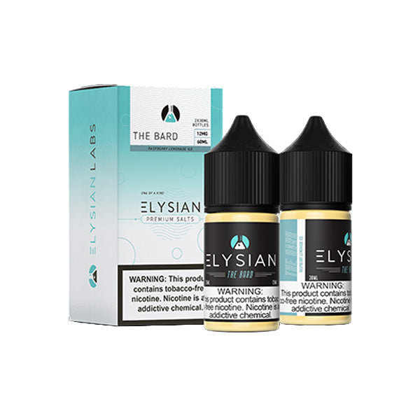 Elysian Potion Salts Series | 60mL | 12mg | The Bard with packaging