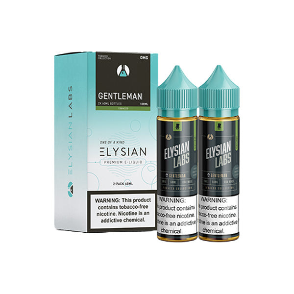 Elysian Tobacco | 120mL Series | Gentleman with packaging