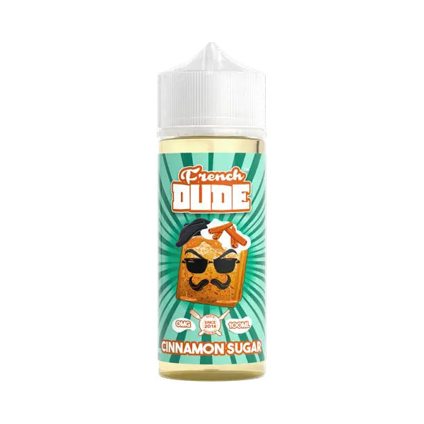 French Dude Series E-Liquid 100mL (Freebase) | Cinnamon Sugar | French Dude