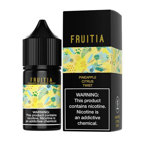 Pineapple Citrus Twist Fruitia by Fresh Farms Salt 30mL (Salt Nic) with Packaging