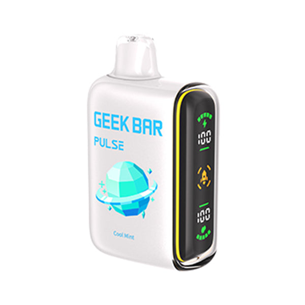 Geek Bar Pulse Disposable | 15000 Puffs | 16mL | 50mg | INTL | Cool Mint