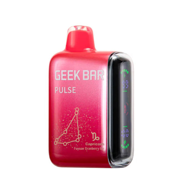 Geek Bar Pulse Disposable | 15000 Puffs | 16mL | 50mg | INTL | Fuyuan Cranberry Ice