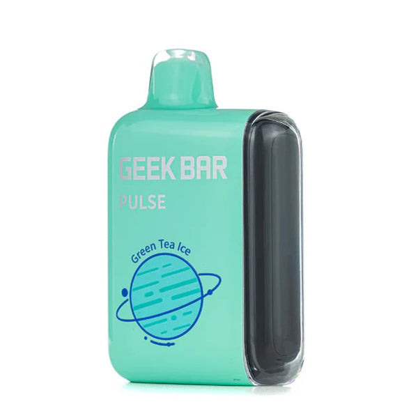 Geek Bar Pulse Disposable | 15000 Puffs | 16mL | 50mg | INTL | Green Tea Ice