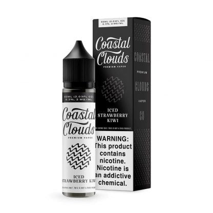 Iced Strawberry Kiwi by Coastal Clouds TFN Series 60mL with Packaging