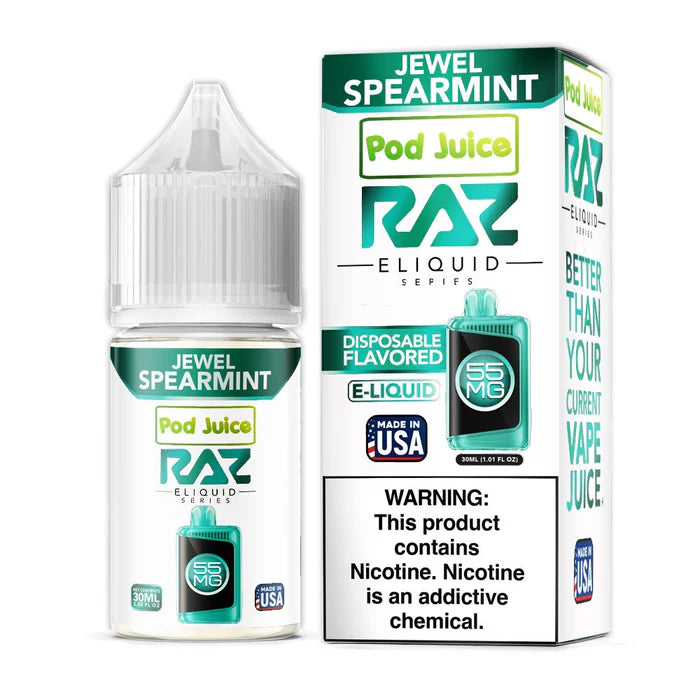 Pod Juice x RAZ Salt-Jewel Spearmint, 30mL