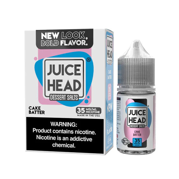 Juice Head Salts-Cake Batter, 30mL with Packaging