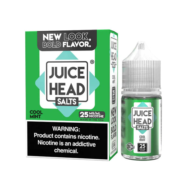 Juice Head Salts-Cool Mint, 30mL with Packaging