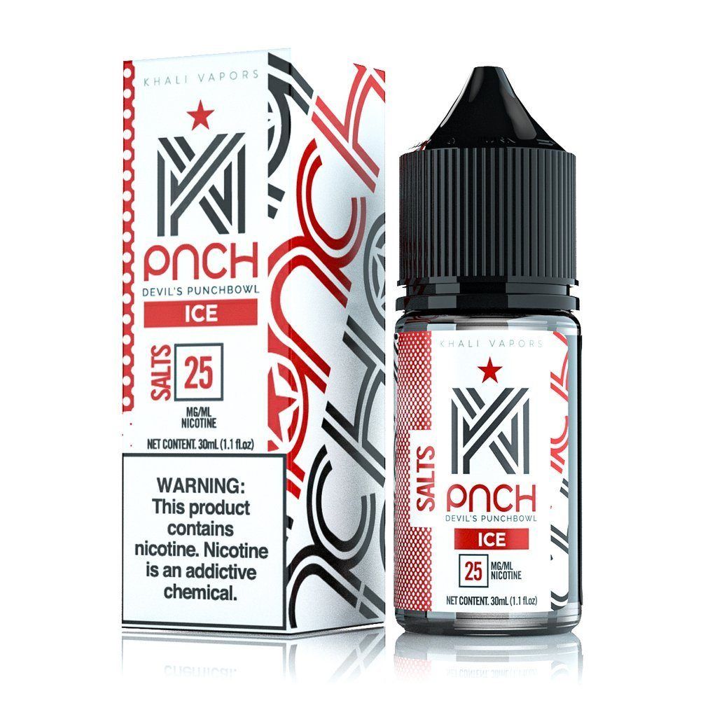 Devil's Punchbowl Ice by Khali Salts 30mL (Salt Nic) with Packaging
