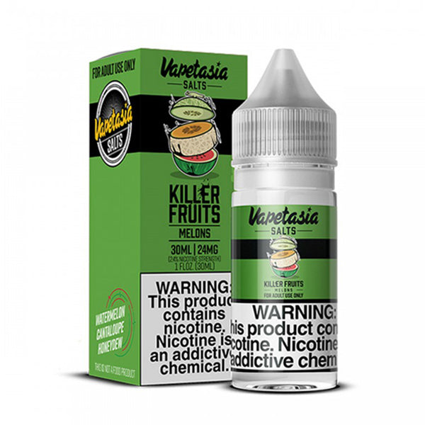 Vapetasia Synthetic Salts | 30ml | Killer Fruits Melons with Packaging