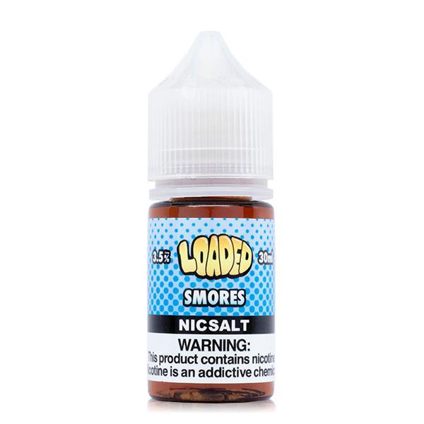 LOADED SALTS E-Liquid - Smores, 30mL Bottle