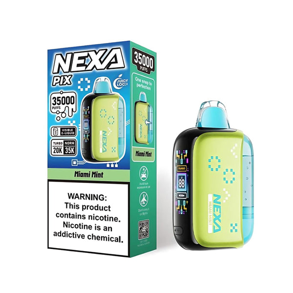 NEXA PIX Disposable miami mint with packaging