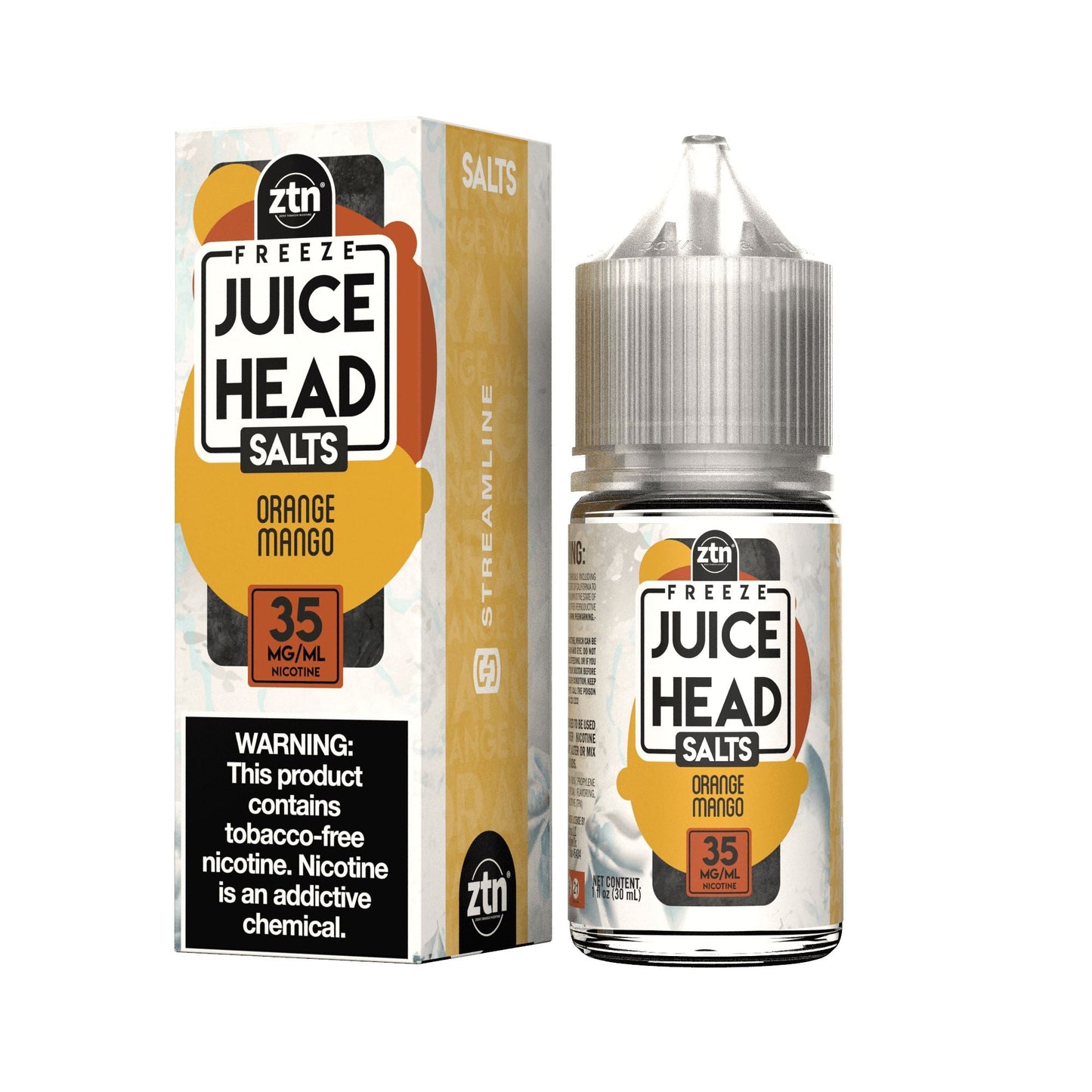 Juice Head Salts-Orange Mango Freeze (ZTN), 30mL