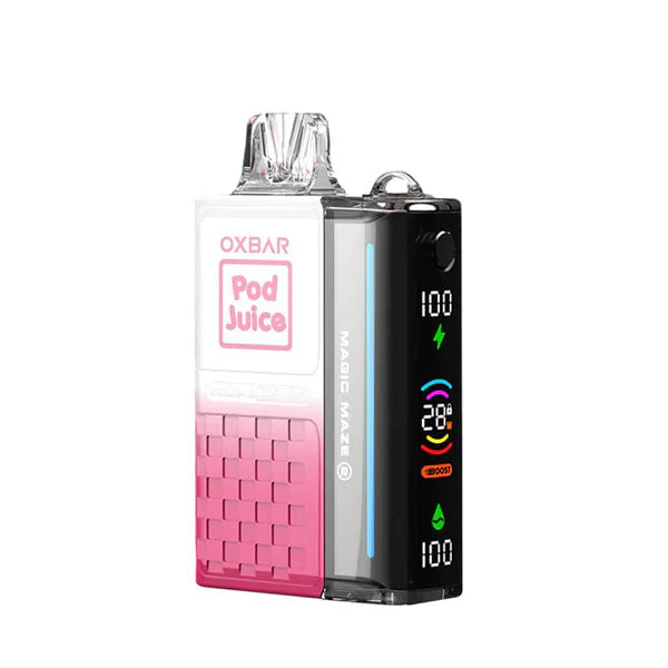 Oxbar Magic Maze 2.0 Pod Juice - 30K Puffs Disposable - 13mL 50mg | Pink Berries with Packaging
