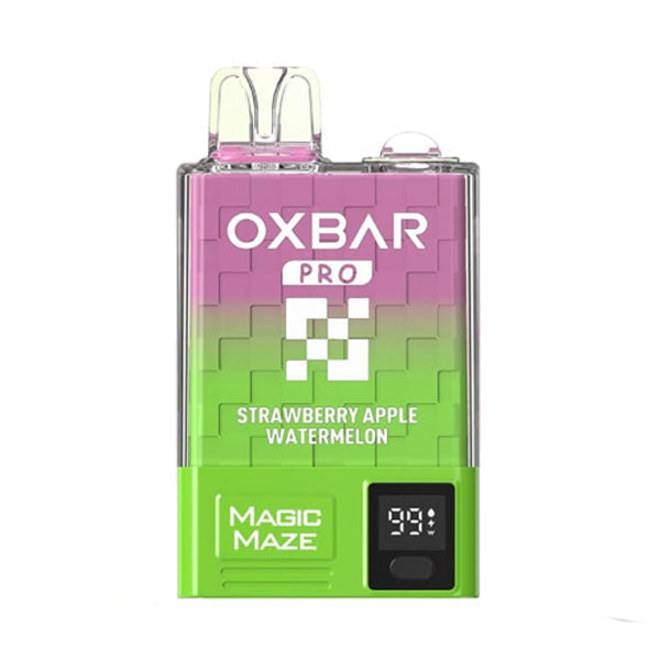 Oxbar Magic Maze Pro Disposable | 10000 puffs | 18mL | 50mg | strawberry apple watermelon