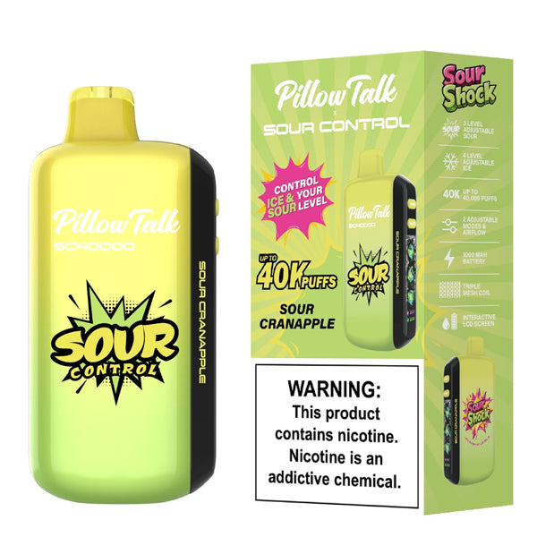 Pillow Talk SC40000 - 40000 Puffs Disposable - 20mL | Sour Cranapple
