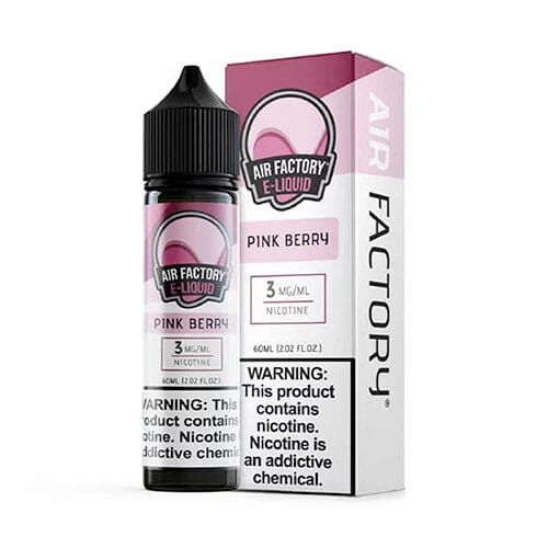 Pink Berry by Air Factory E-Juice 60mL bottle with packaging