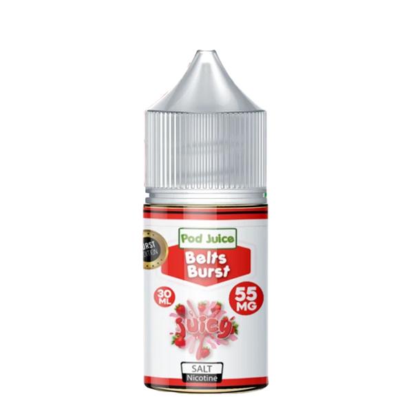Strawberry Beltz by Pod Juice Salt Series 30mL Bottle