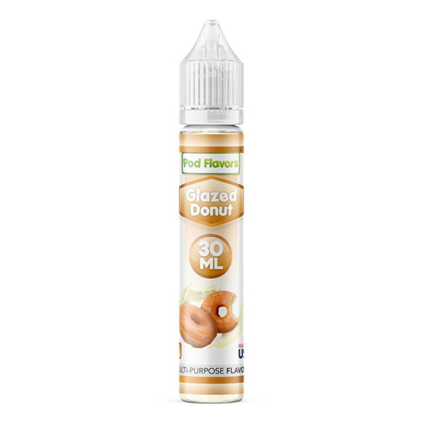 Pod Juice Salt Series E-Liquid | 30mL | 55mg | Glazed Donut