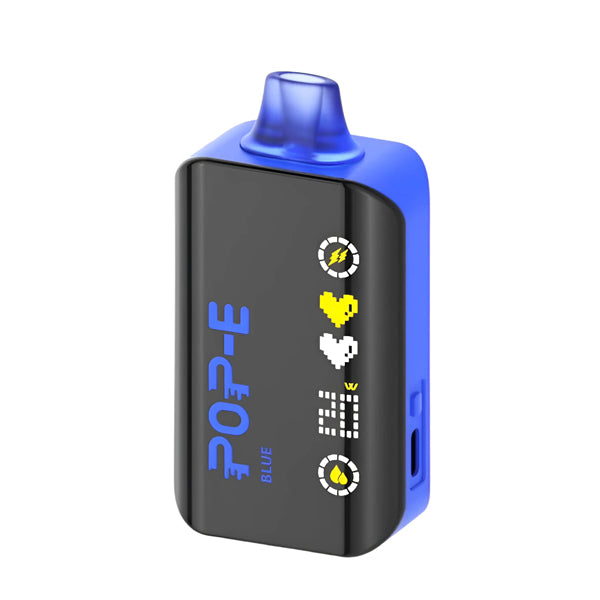 Pop-E 24K - 24000 Puffs Disposable - 22mL 50mg - Blue