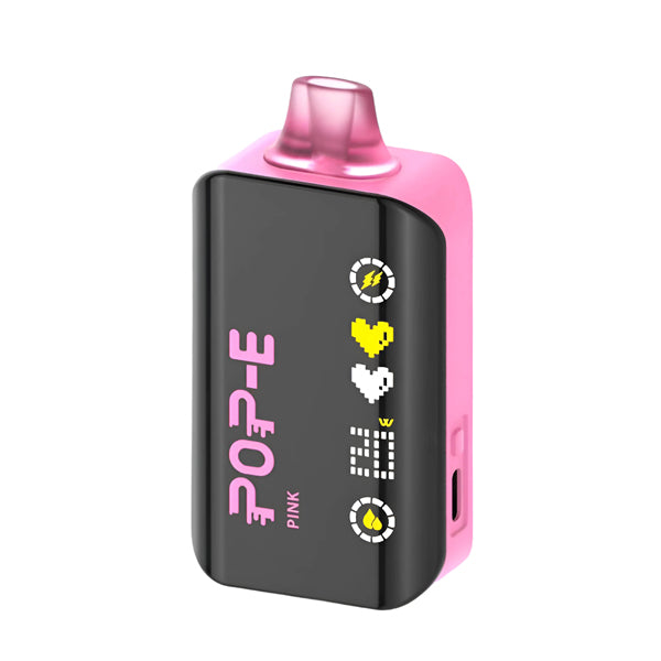 Pop-E 24K - 24000 Puffs Disposable - 22mL 50mg - Pink