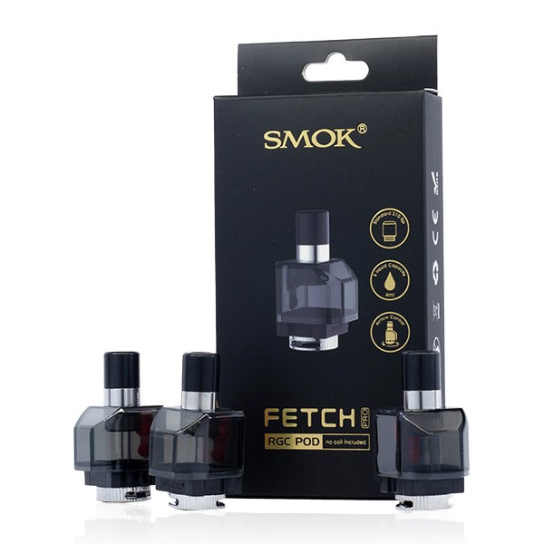 SMOK Fetch RGC Pro Pods (3-Pack) With Packaging