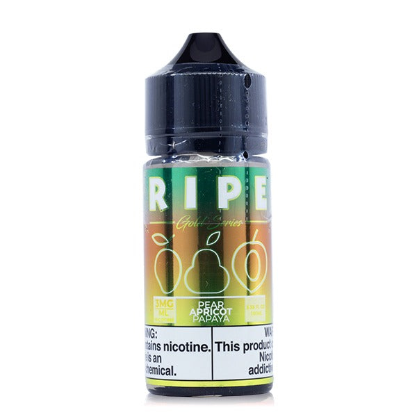 Pear Apricot Papaya by Vape 100 Ripe Gold Collection 100mL (Freebase) Bottle
