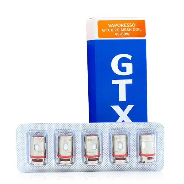 Vaporesso GTX Coils (5-Pack) With Packaging