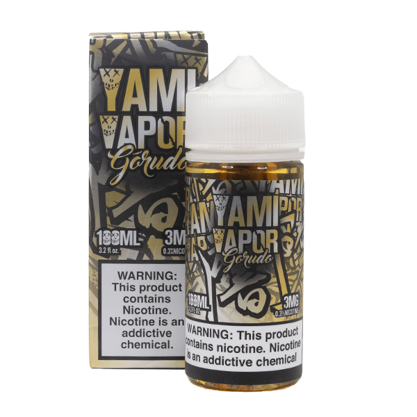 Yami Vapor Series E-Liquid | 100mL | 3mg | Gorudo with packaging