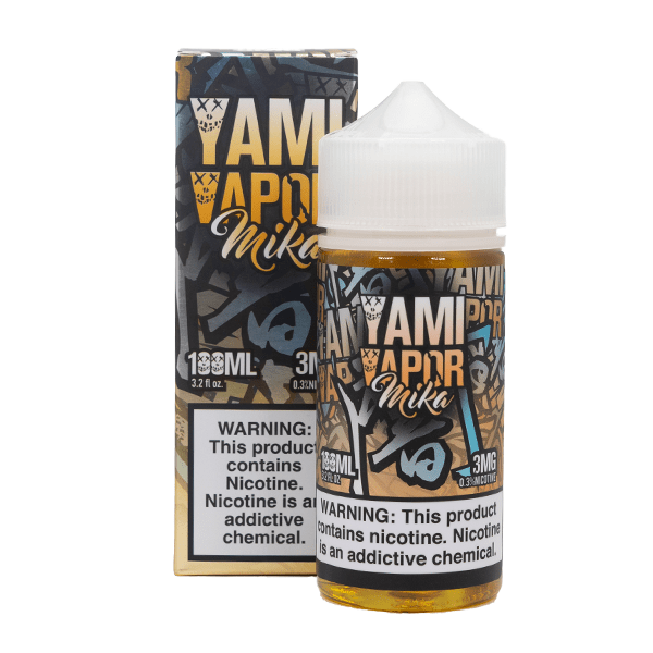 Yami Vapor Series E-Liquid | 100mL | 3mg | Mika with packaging