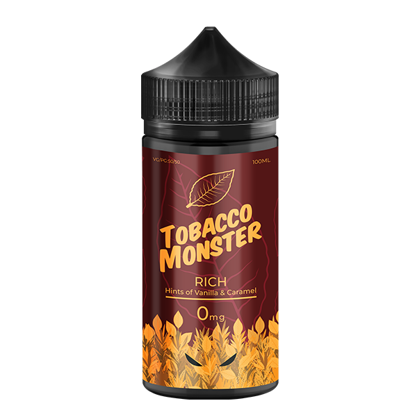 Jam Monster Tobacco Series E-Liquid | 100mL | 0mg | (Freebase) | Rich