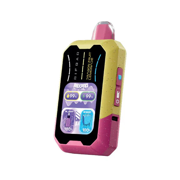 Rifbar (Dispo) | (40000Puff) | (18mL) | MixPro Ice | Dragonfruit Lemonade