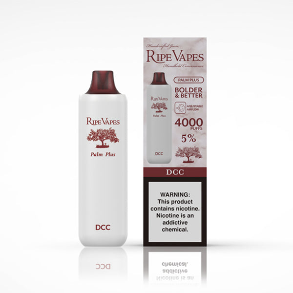 Ripe Vape Palm Plus (Dispo) | (4000Puff) | (9mL) | DCC with packaging