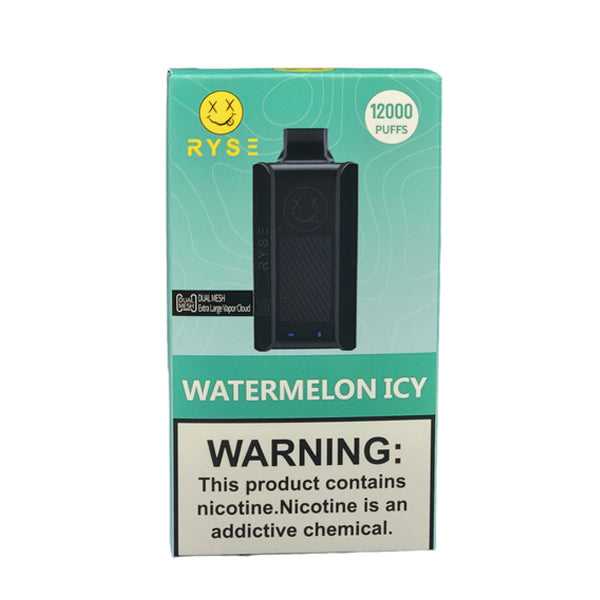 Ryse Disposable | 12000 Puffs | 18mL | 50mg | Watermelon Icy with Packaging