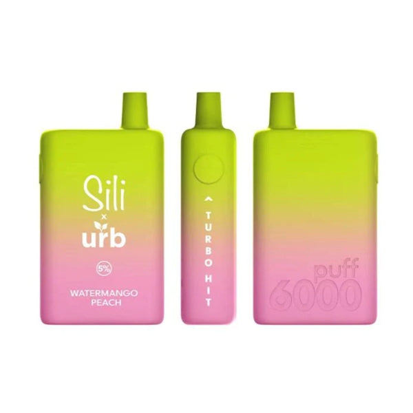 Sili X Disposable | 6000 Puffs | 16mL | watermango peach