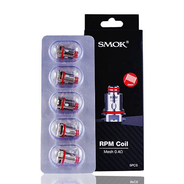 SMOK RPM Coil 0/4 ohm Mesh Replacement Coils With Packaging