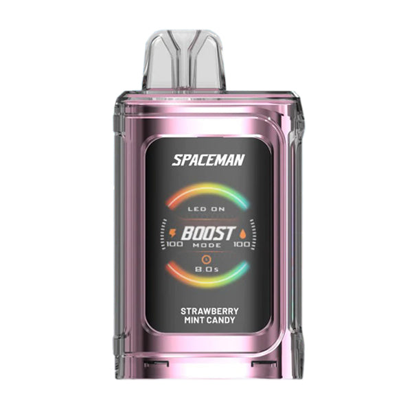 Space Man Prism Disposable | 20000 Puffs | 18mL | 50mg | strawberry mint candy