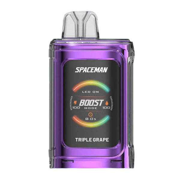 Space Man Prism Disposable | 20000 Puffs | 18mL | 50mg | triple grape