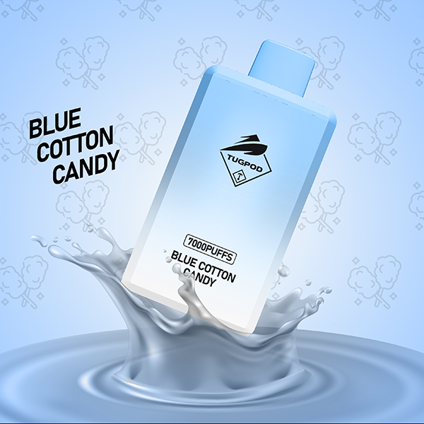 Tugpod BOX Disposable | 7000 Puffs | 16mL | 50mg | Blue Cotton Candy
