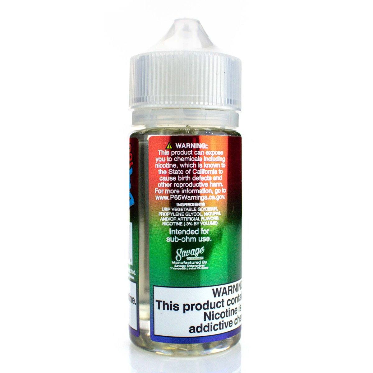 Apple Berries by Vape 100 Ripe Series E-Liquid 100mL Bottle
