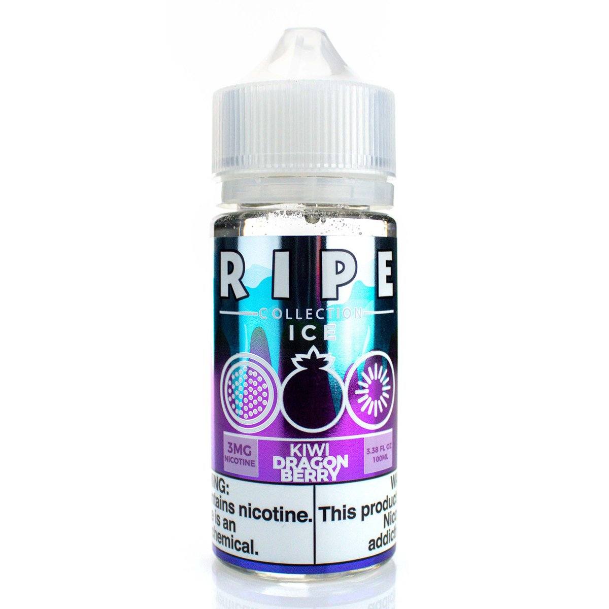 Kiwi Dragon Berry On ICE by Vape 100 Ripe Series E-Liquid 100mL Bottle