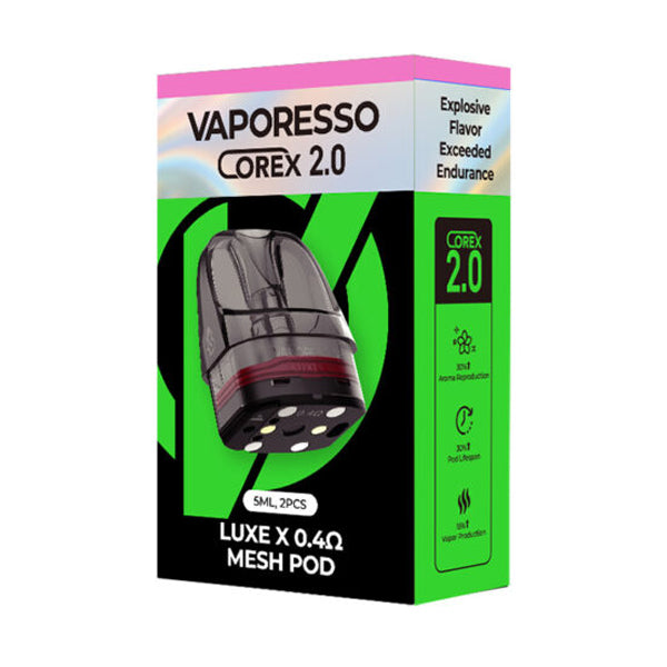 Vaporesso Luxe X COREX 2.0 (Pods) | 0.4ohm with packaging