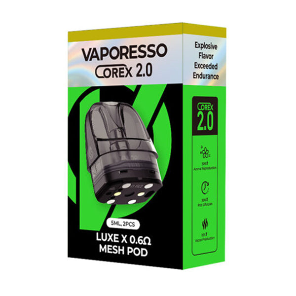 Vaporesso Luxe X COREX 2.0 (Pods) | 0.6ohm with packaging