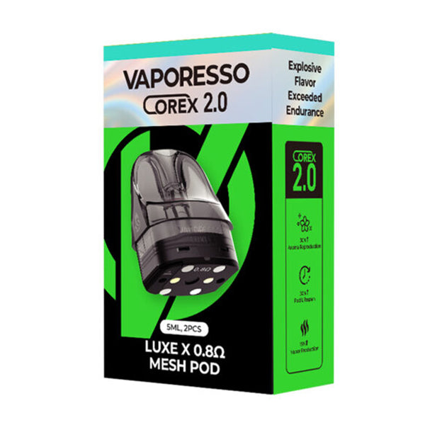 Vaporesso Luxe X COREX 2.0 (Pods) | 0.8ohm with packaging